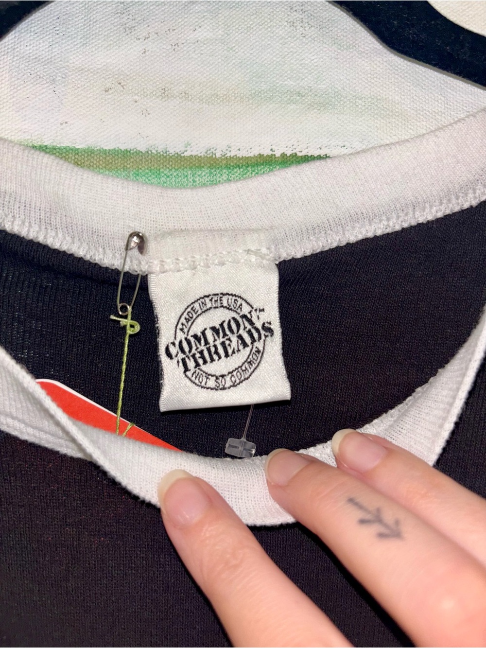 90s “Dream” Graphic Ringer Tee - Picture 3 of 5